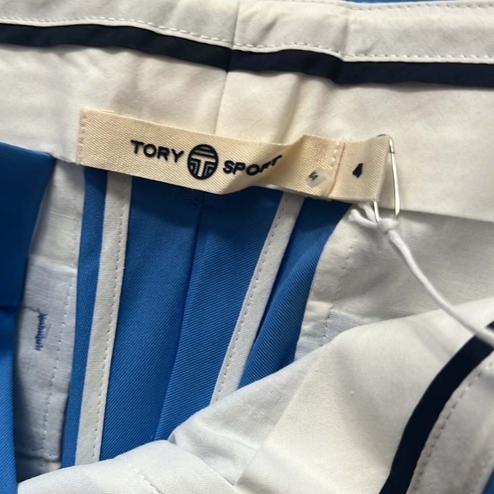 Tory Burch Women’s Side Stripe Golf Pants Size 4 - Picture 8 of 12